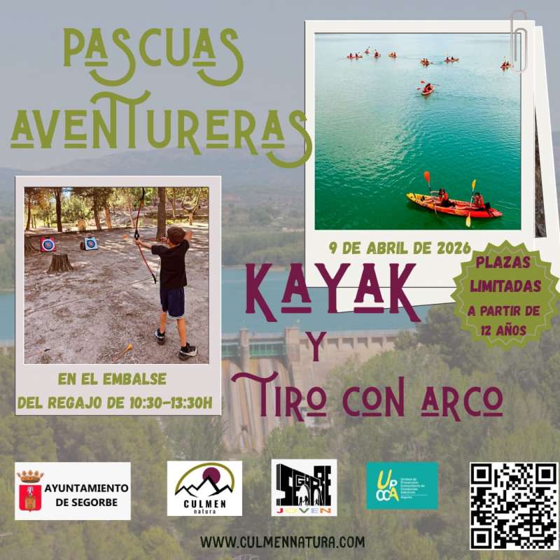 Cartel con las actividades. EPDA