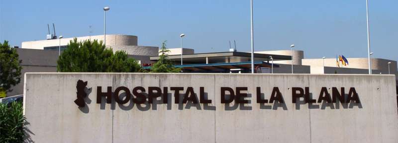 Fachada del Hospital de La Plana. EPDA