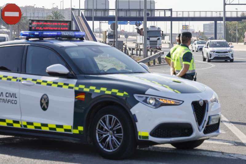 Un control de trfico de la Guardia Civil. EFEKai FrsterlingArchivo

