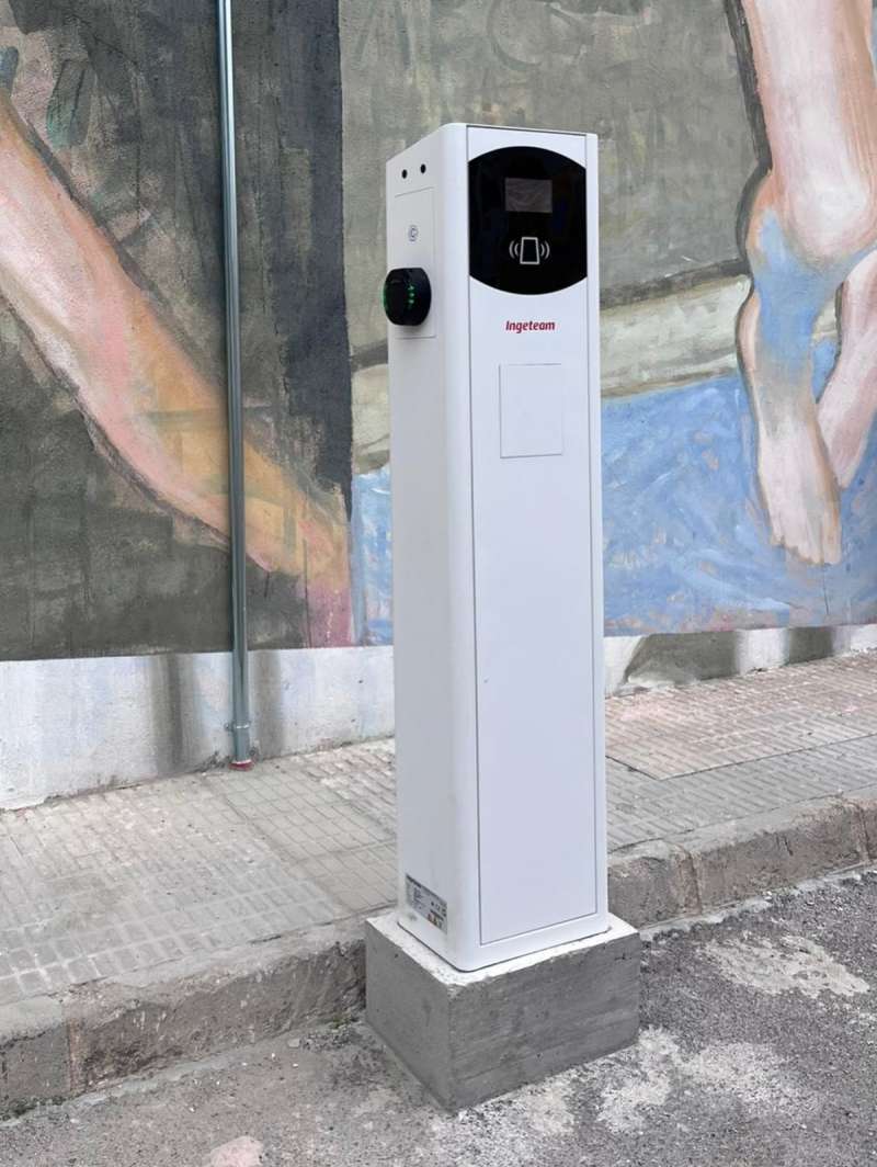 Nuevo punto de carga en Fanzara. EPDA