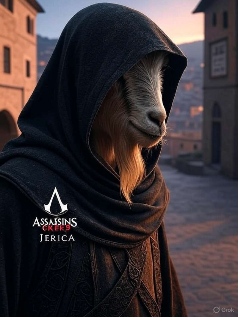 Meme realizado con inteligencia artificial por las cabras de Jrica. EPDA