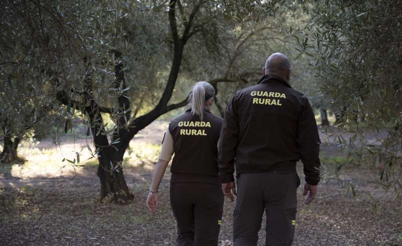 Imatge darxiu de guardes rurals.EPDA