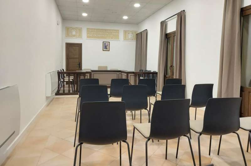 Salón de plenos del Ayuntamiento de Jérica