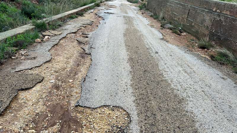 Las lluvias acumuladas de hasta 180 litros por metro cuadrado en el norte de Castellón anegaron explotaciones agrícolas y ganaderas. /EPDA