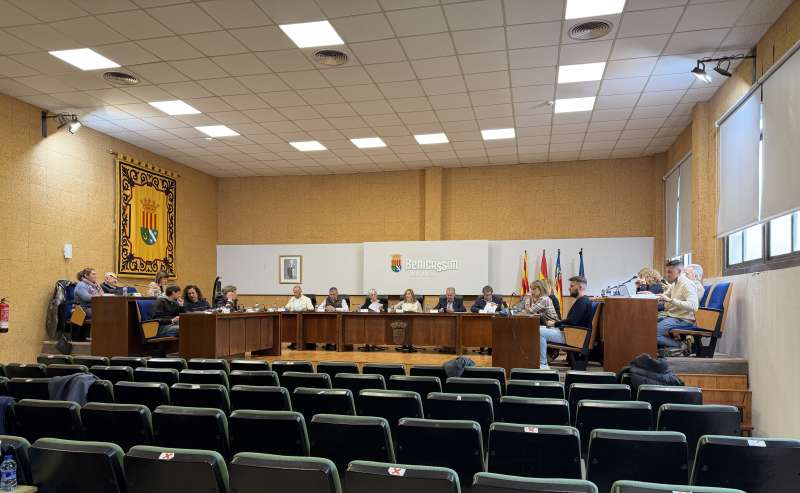 Ayuntamiento de Benic�ssim.  EPDA 