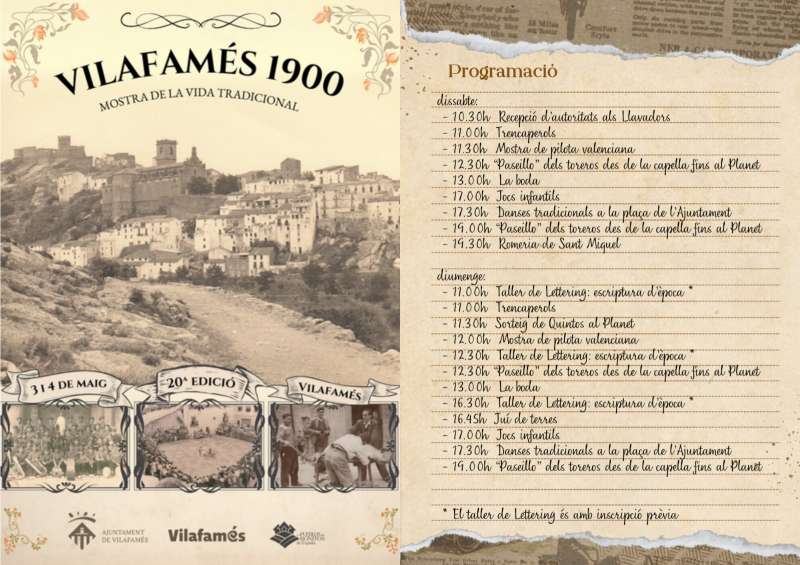 Programació de la mostra 