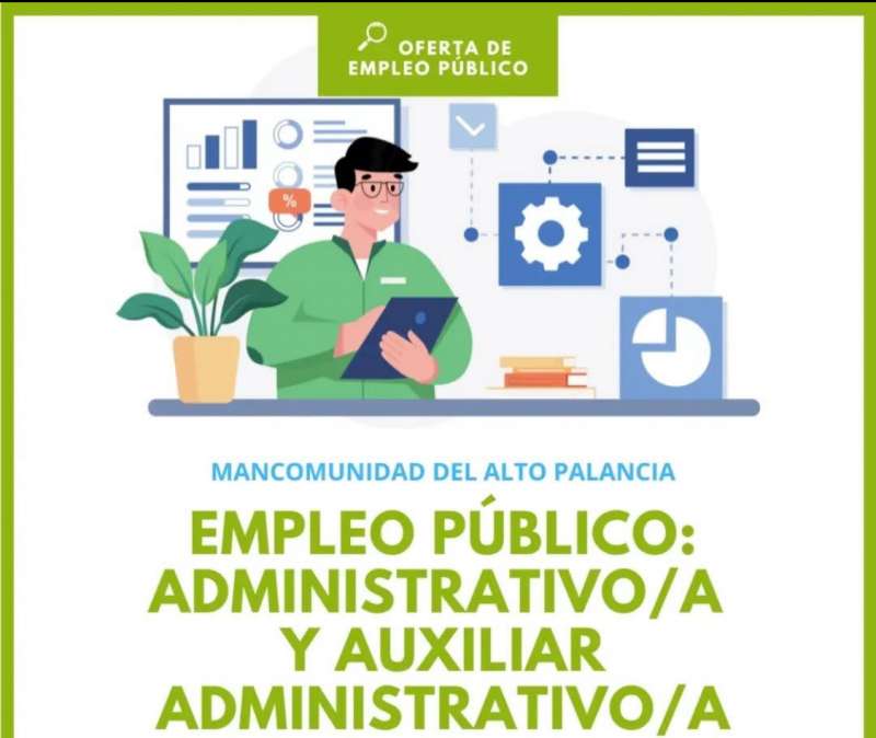 Oferta de empleo de la Mancomunidad del Alto Palancia. M.A.P.