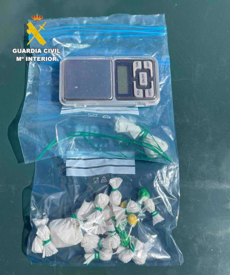 Imagen facilitada por la Guardia Civil.
