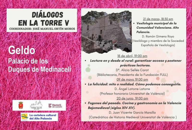 Cartel del ciclo de conferencias. EPDA