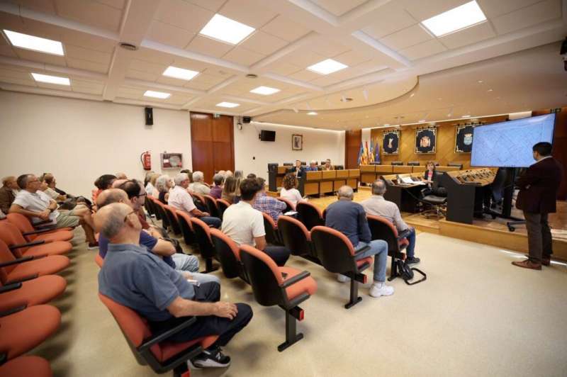 Pleno del Ayuntamiento de Burriana.  EPDA