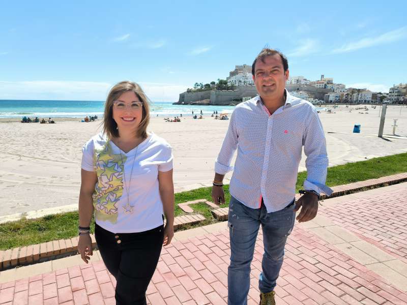 Andrés Martínez y María Colom. /EPDA
