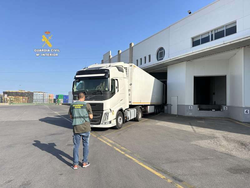 Imagen de la operacin. GUARDIA CIVIL