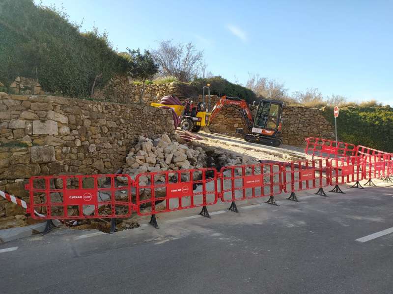 Obres de revitalitzaci� i millora en Culla.  EPDA