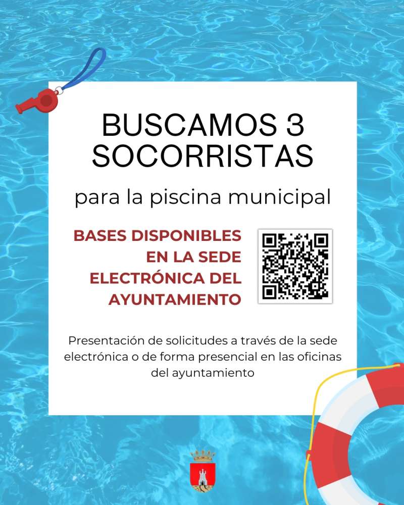 Castellnovo busca socorristas. EPDA