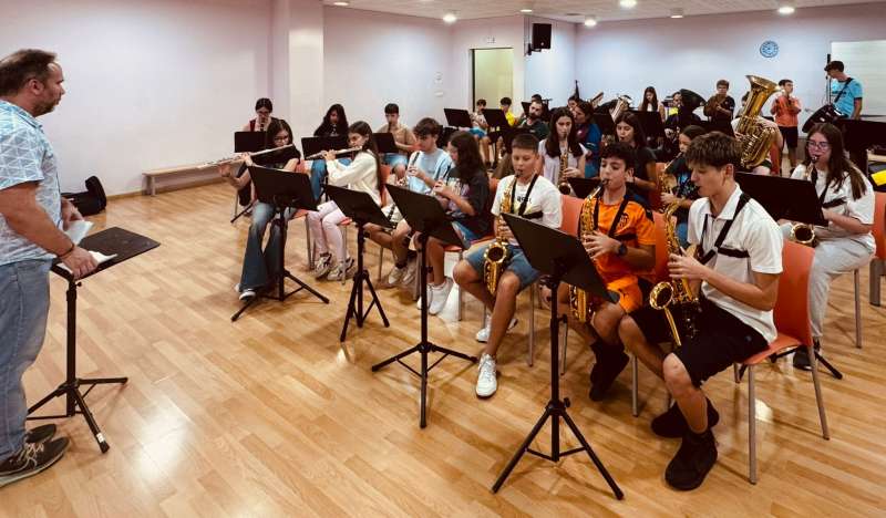 Ensayo en el Centre Municipal de Les Arts | EPDA
