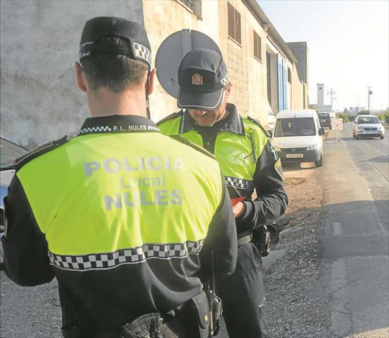 Policia Local Nules. /EPDA 