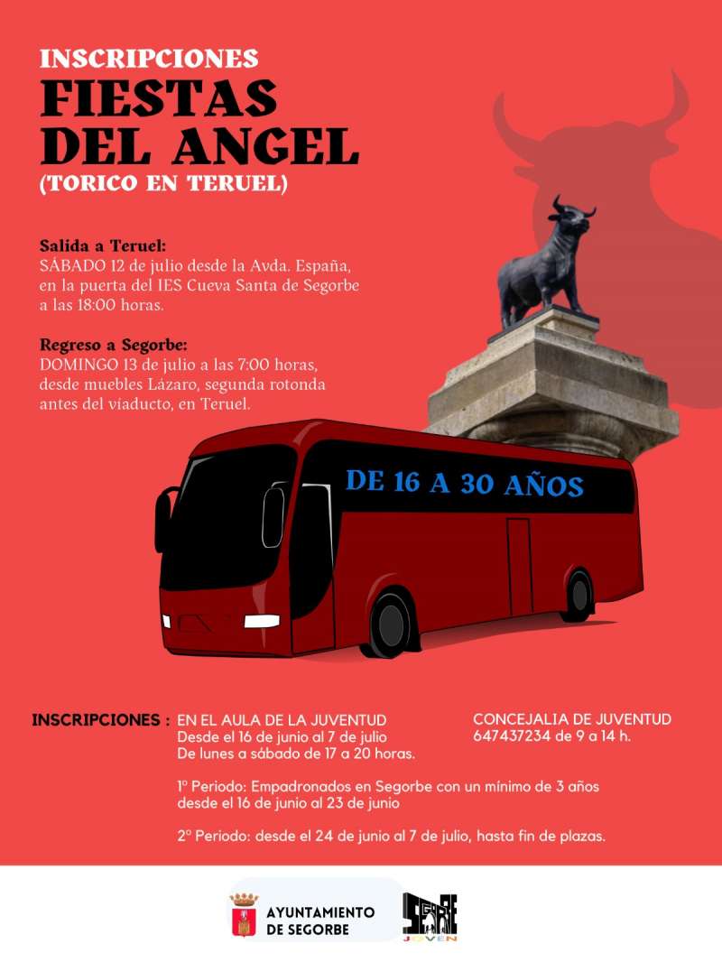 Cartel del Ayuntamiento de Segorbe. EPDA