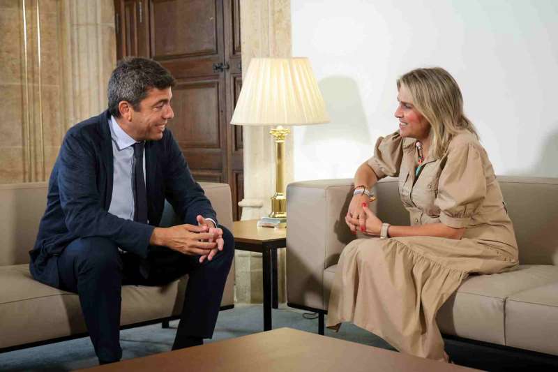 Mazn y Barrachina han destacado el compromiso mutuo para favorecer la actividad econmica de la zona  Foto: Generalitat Valenciana