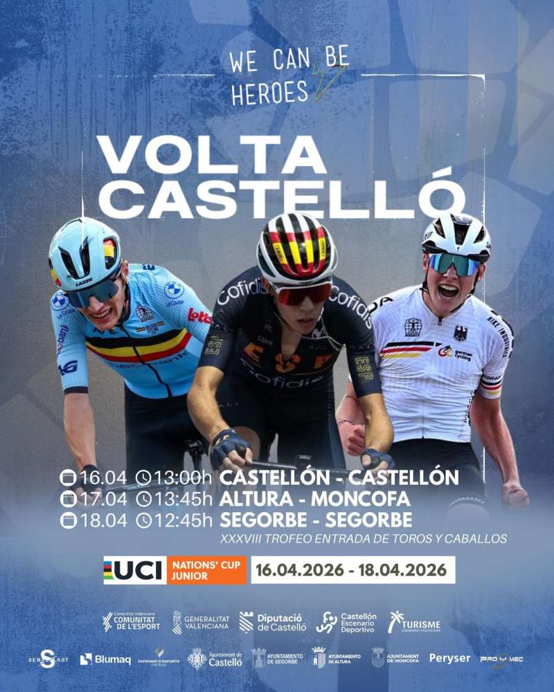 Cartel de la Volta a Castelló. EPDA