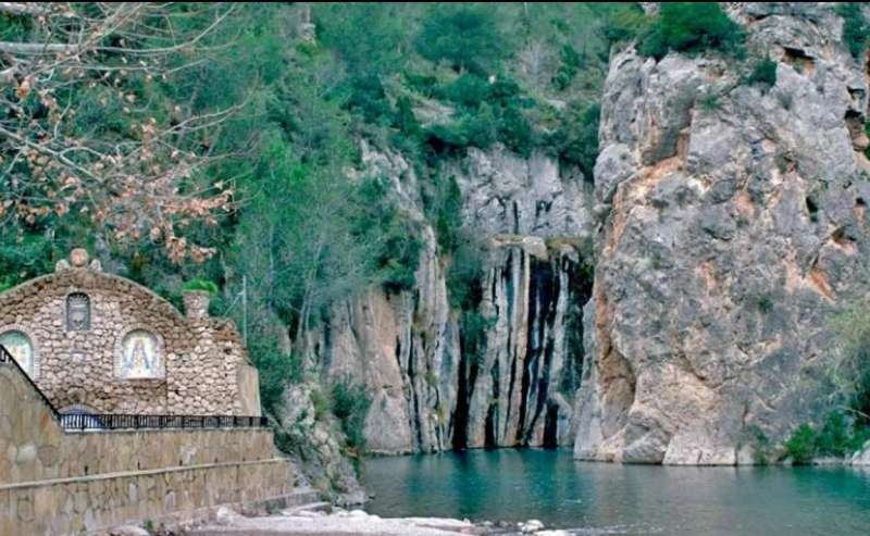 Fuente de los baos de Montanejos. EPDA