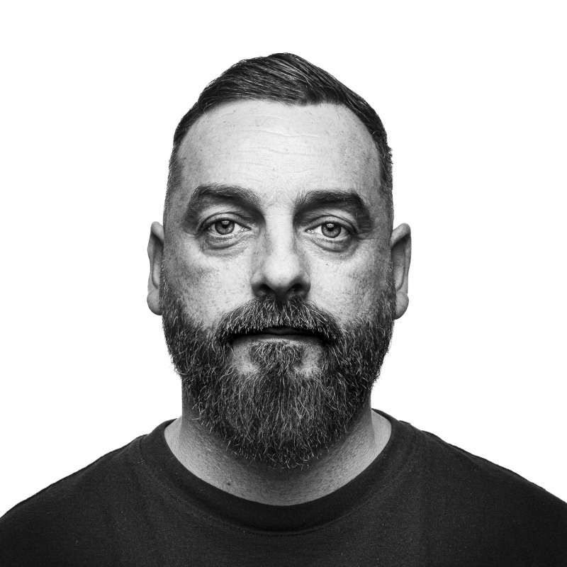 Retrato del fot�grafo C�sar Viera.  EPDA