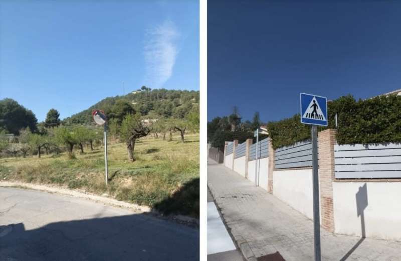 Nueva se�alizaci�n en Altura. EPDA