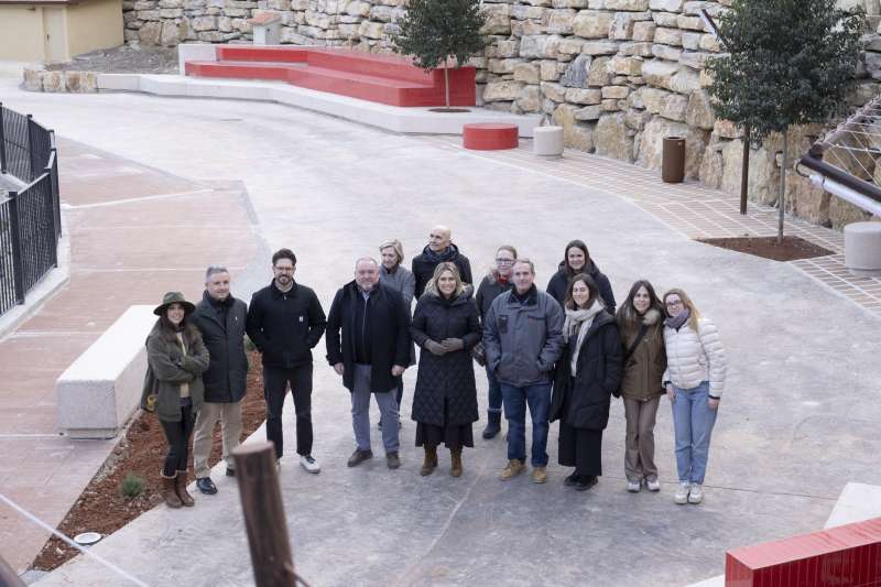 Imatge darxiu en una visita a Montn. EPDA