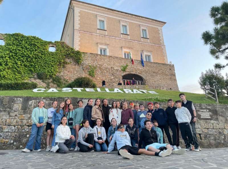 El alumnado en Castellabate. EPDA