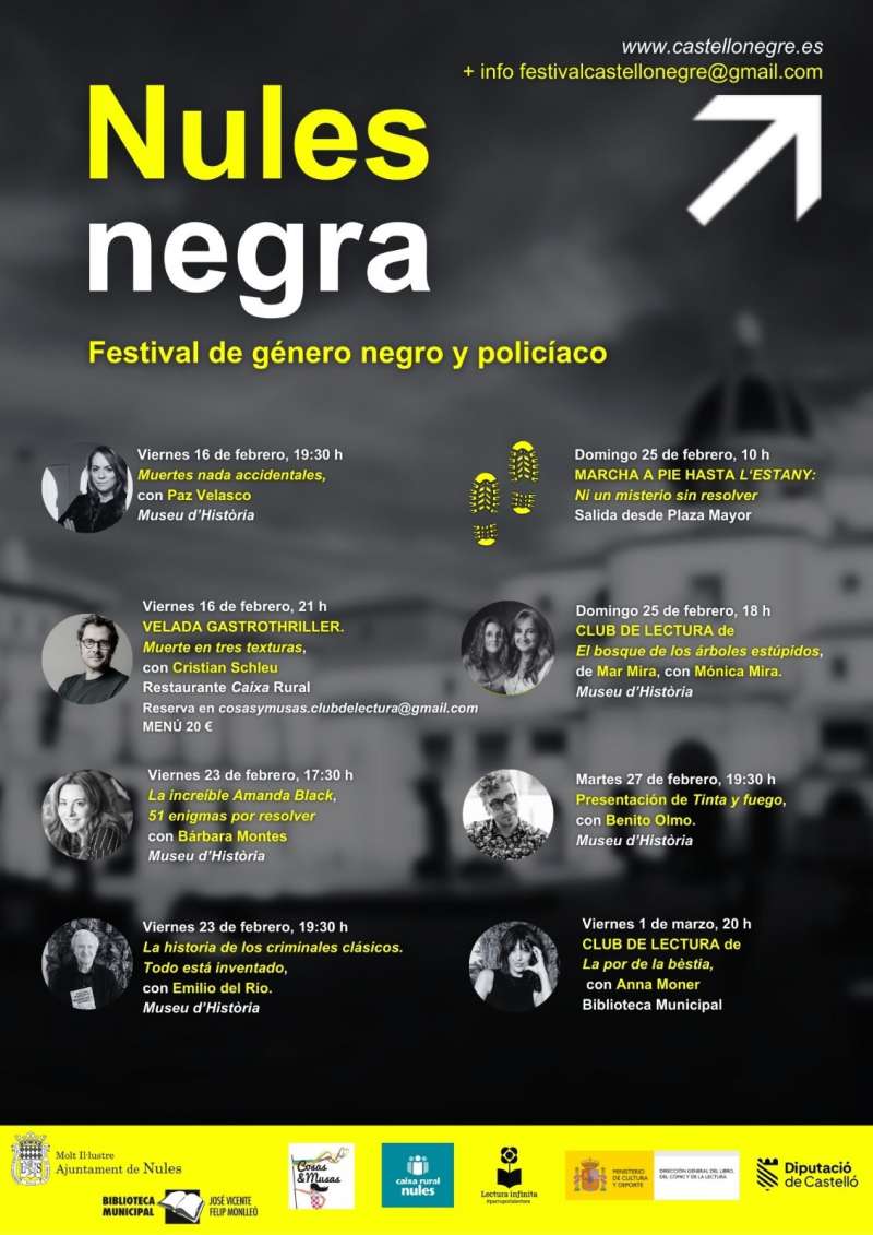 Cartell del Festival Nules Negra 2024. /EPDA